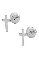 delightful little sterling silver earrings for babies